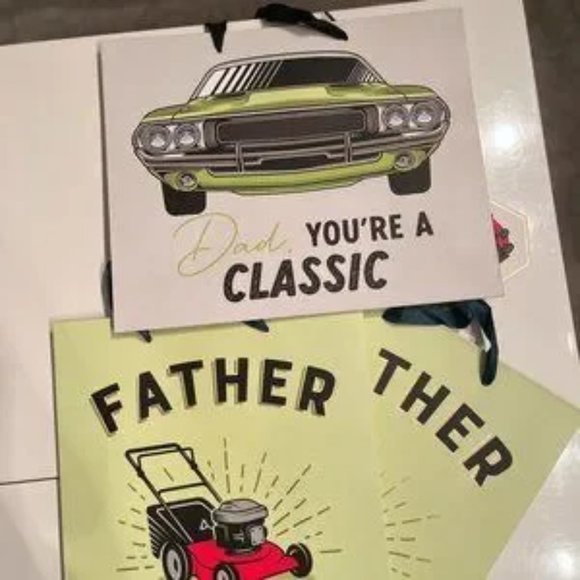 Gifts Bags for Dad (NEW) (Set of THREE) - Picture 2 of 4